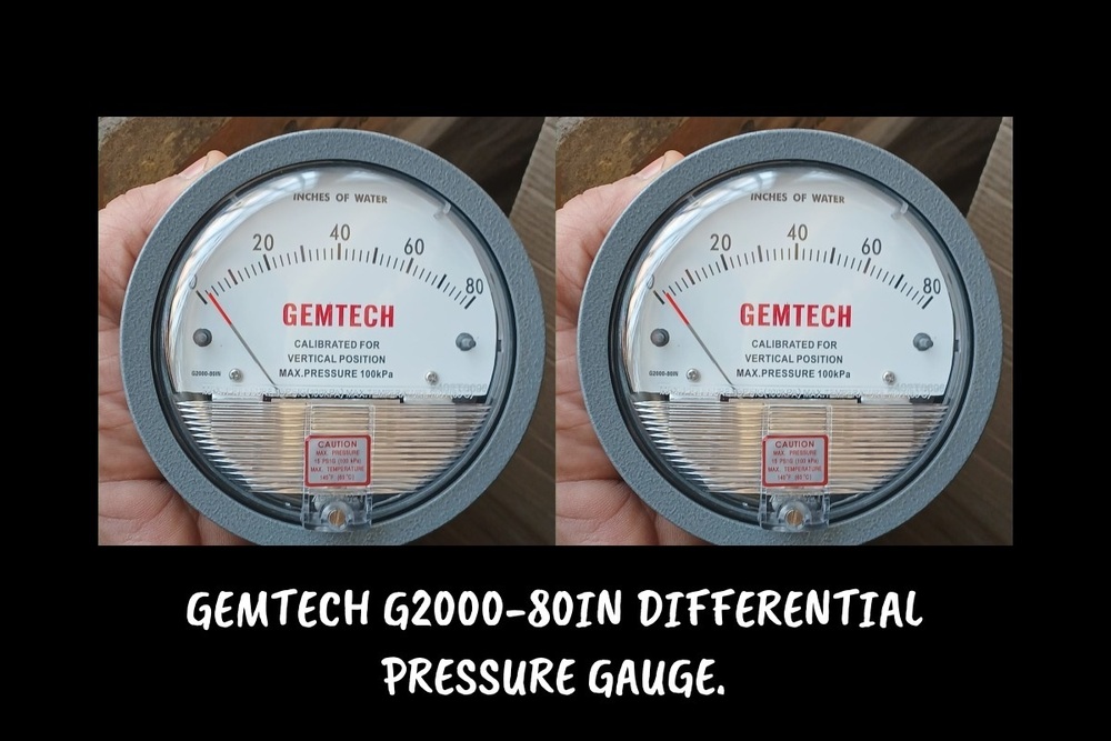 Gemtech Differential Pressure Gauge Supplier From Jodhpur Rajasthan