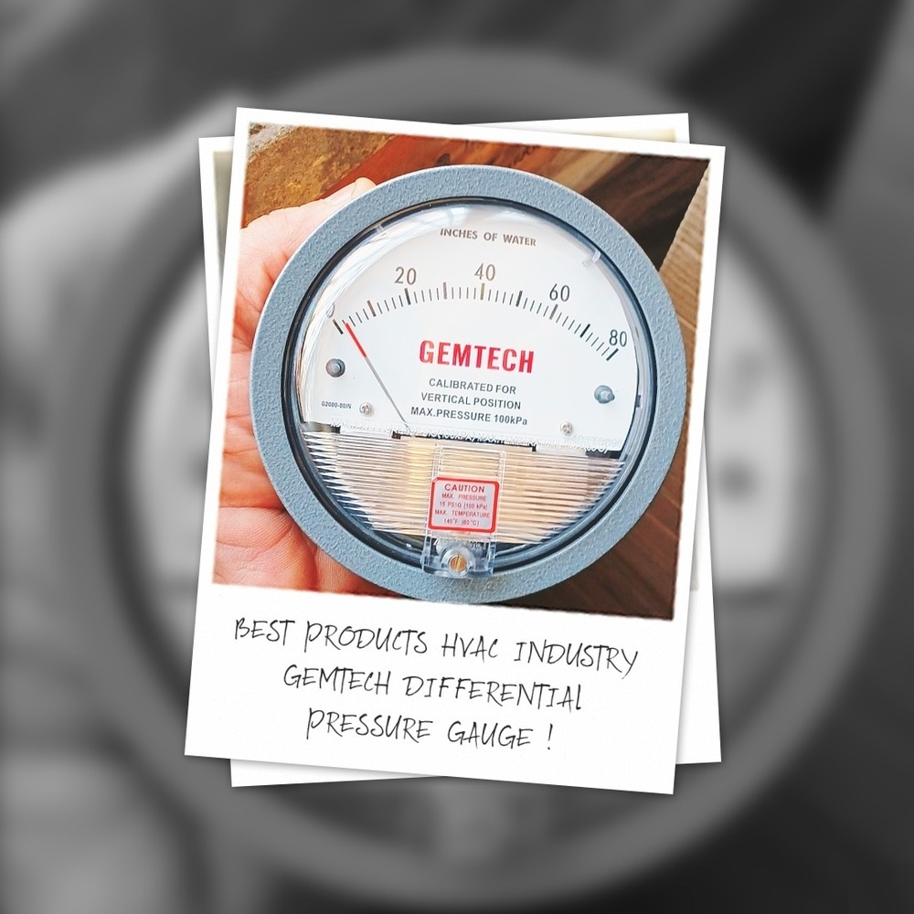 GEMTECH Differential Pressure Gauge Wholesaler From Ludhiana Punjab