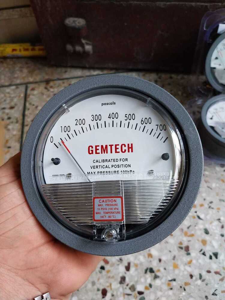 GEMTECH Differential Pressure Gauge From Shree Govind Industrial Area Jaipur