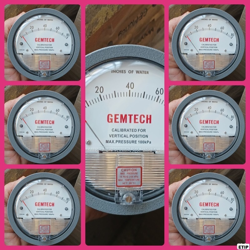 GEMTECH Differential Pressure Gauge Wholesaler From Chennai Tamil Nadu