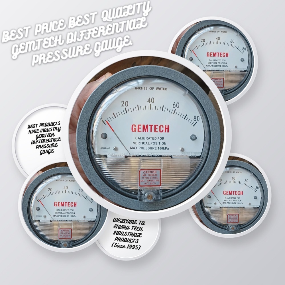 GEMTECH Differential Pressure Gauge Wholesaler From Koraput Odisha