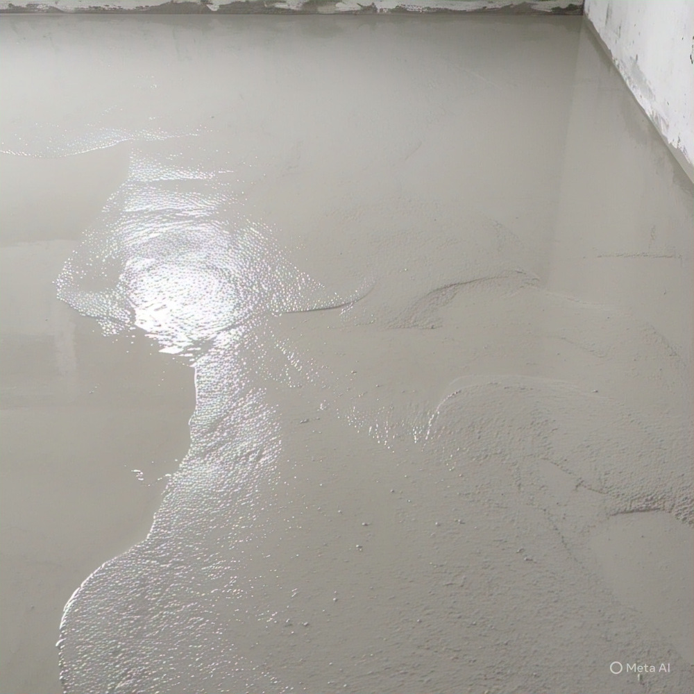 White Cement Spread - Sand Type: Natural Sand