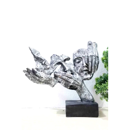 Three Faced Lady Polyresin Statue - Color: Various Available
