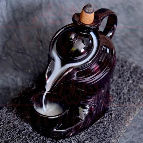 Tea Pot Polyresin Smoke Fountain - Color: Various Available