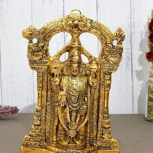 Brass Tirupati Balaji Statue - Color: Various Available