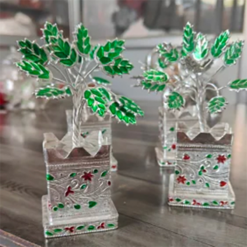 German Silver Tulsi Plant - Color: Various Available
