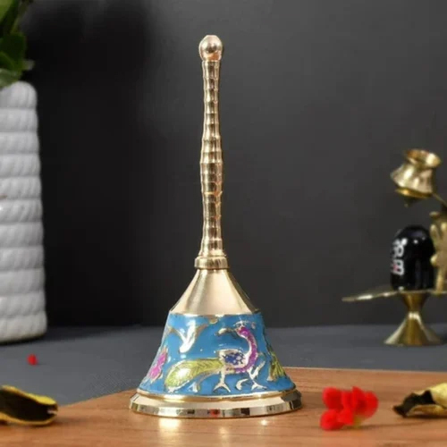 Silver Pooja Hand Bell