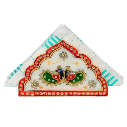 Marble Napkin Holder - Color: Different Available