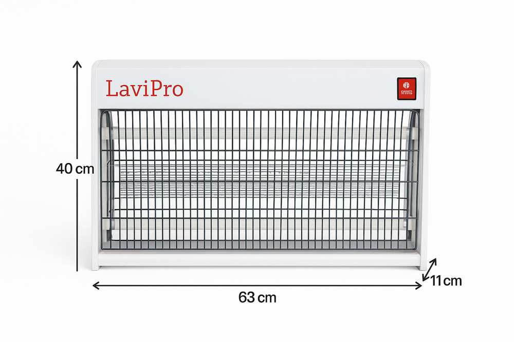 Lavipro Electric Flying Insect Killer A Mosquito & Bug Zapper For Home Office & Outdoor | High-powered Uv Light Trap (2 Foot)
