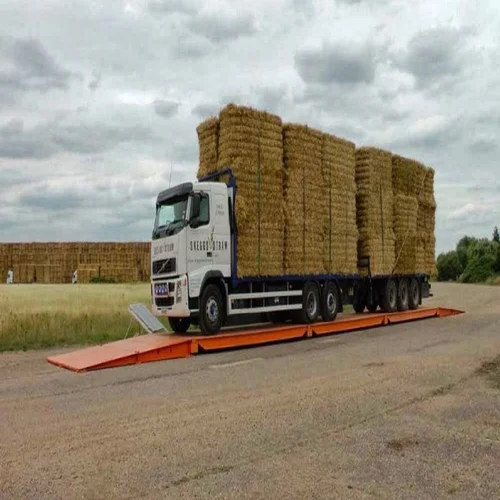 Electronic Truck Scale - Color: Orange
