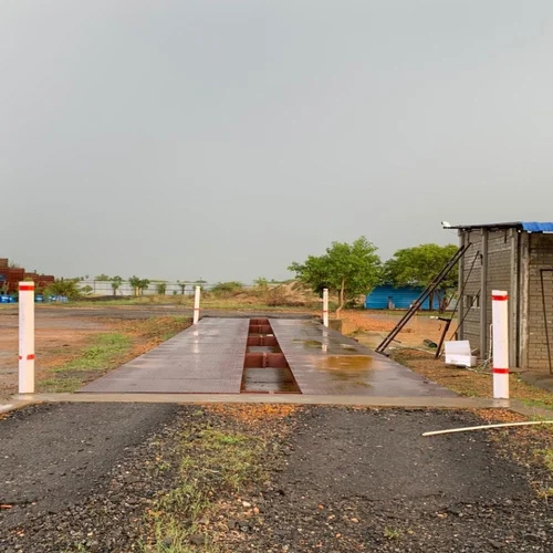 Electronic Mobile Weighbridge - Color: Grey