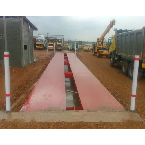 Modular Electronic Weighbridge - Color: Red