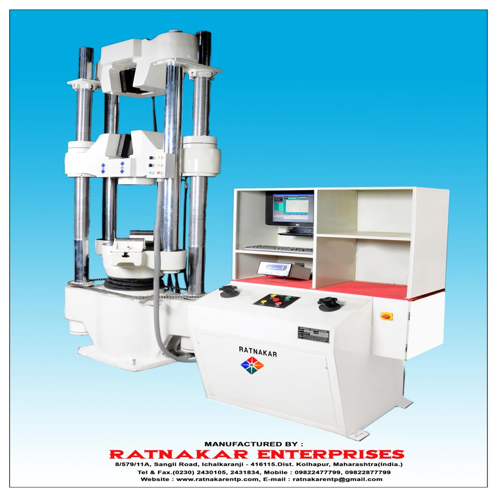 Front Open Cross Head Universal Testing Machine - Application: Industrial