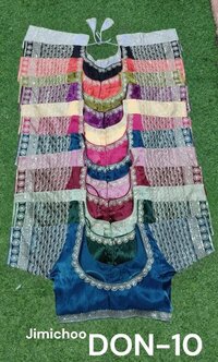 vichitra silk blouse