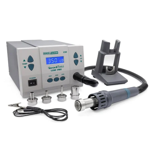Quick 861Dw Hot Air Rework Station - Color: Grey