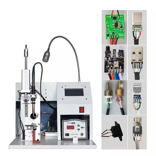 Uki-Hb001 Semi-Automatic Soldering Machine - Color: White