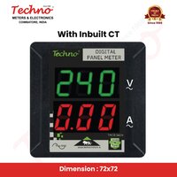 LED Techno Digital Voltmeter for Control Panel