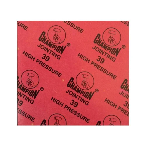 Champion 39 High Pressure Compressed Asbestos Fiber Jointing Sheet And Gasket - Ash %: 1.5%-6%