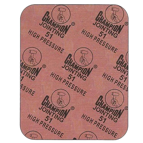 Champion 51 High Pressure Compressed Asbestos Fiber Jointing Sheet And Gasket - Ash %: 1.5%-6%