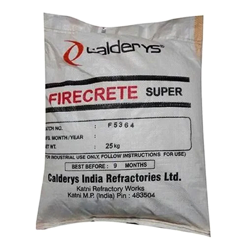 Refractory Castable Cement - Output: Hot Water