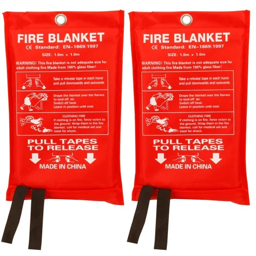 Fire Safety Blankets - Color: Different Available