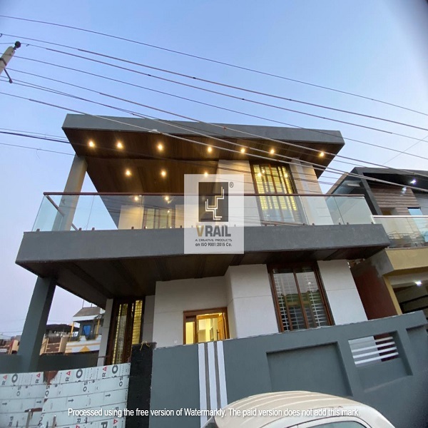 Weatherproof Aluminium Glass Railing for Australia