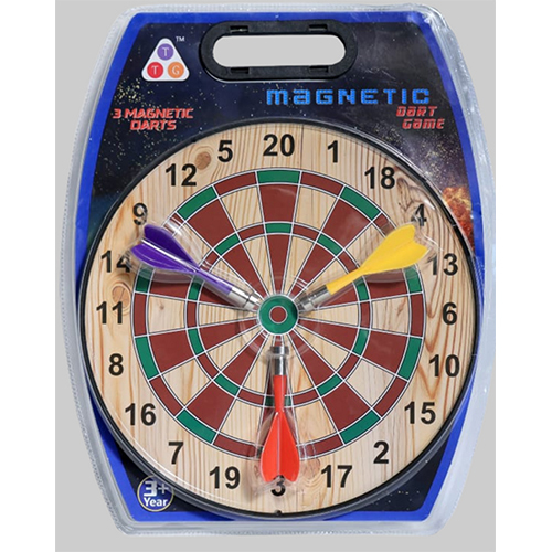 Ttg 001 Magnetic Dart Board - Age Group: 5-16 Year