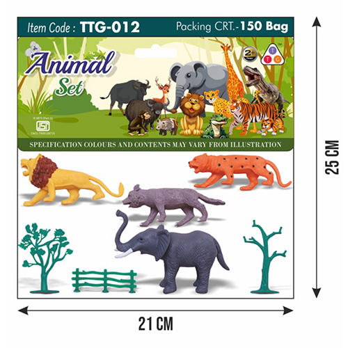 Ttg 012 Animal Set - Age Group: 5-16 Year