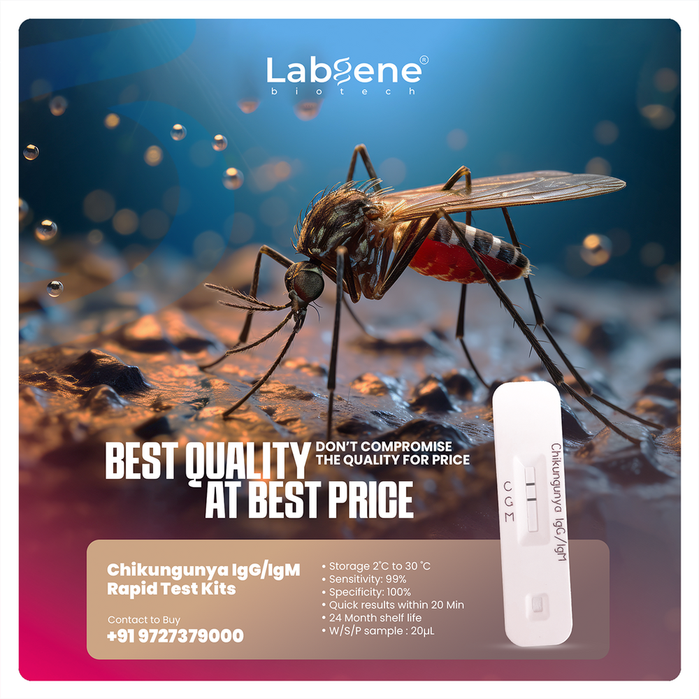 Chikungunya Rapid 25 Test Kit - Material: Plastic