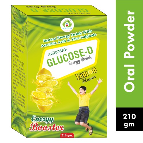 AGROSAF GLUCOSE D POWDER (LEMON FLAVOUR) 110gm