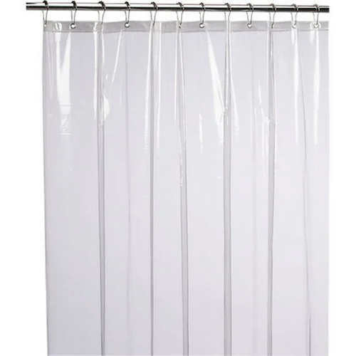 Plastic Transparent Curtain - Color: Different Available