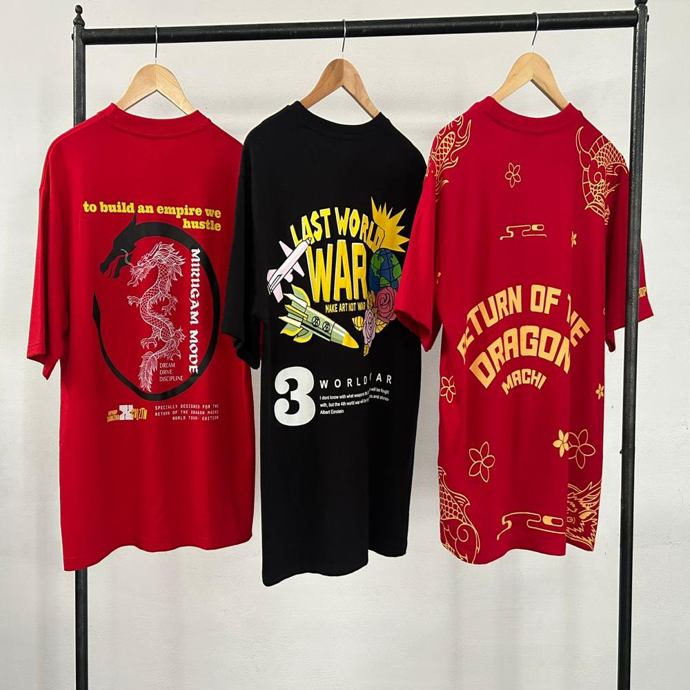 Custom Printed Oversized T Shirts