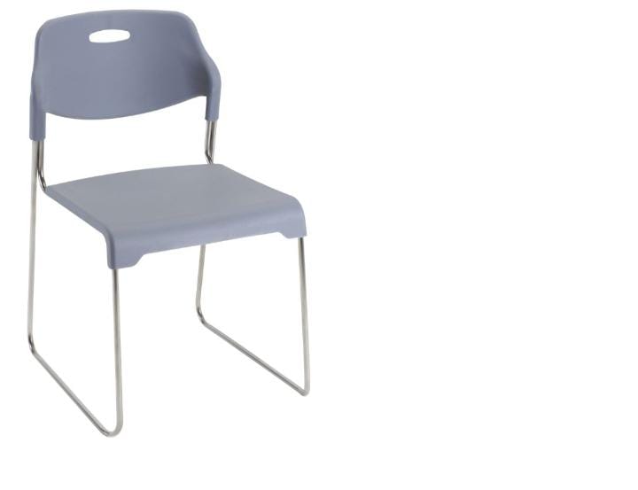 OM WOODS DMC141 WAITING CHAIR - Steel Frame, Standard Size, White, Green, Black, Red, Yellow, Brown, Blue, Orange | Modern Eco-Friendly Design for Cafeterias, Hotels, Restaurants