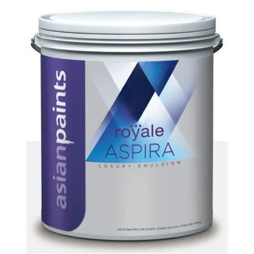 Asain Royale Aspira Luxury Emulsion Paint - Color: Any Color