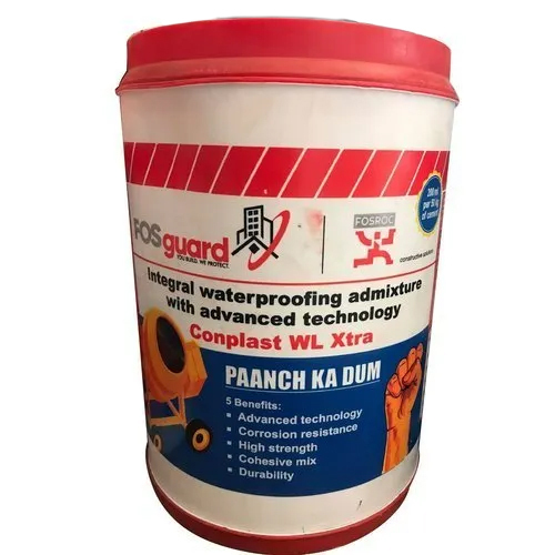 Conplast Wl Xtra Waterproofing Liquid Admixture - Color: White