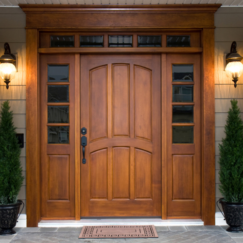 Wooden Brown Doors