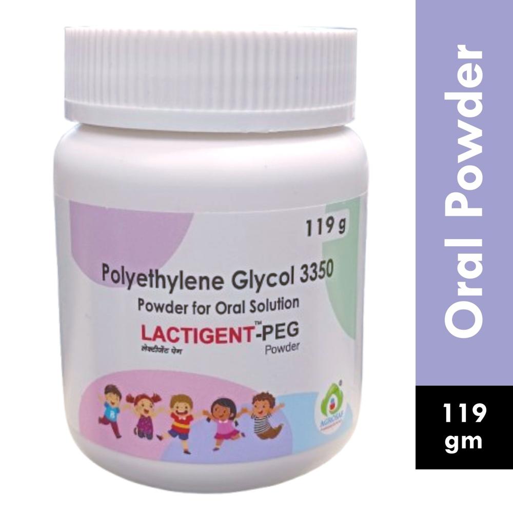 LACTIGENT PEG POWDER - POLYETHYLENE GLYCOL 3350 POWDER