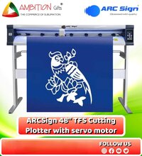 Arcsign 48" Tfs Cutting Plotter With ( Servo Motor ) - Automatic Grade: Manual