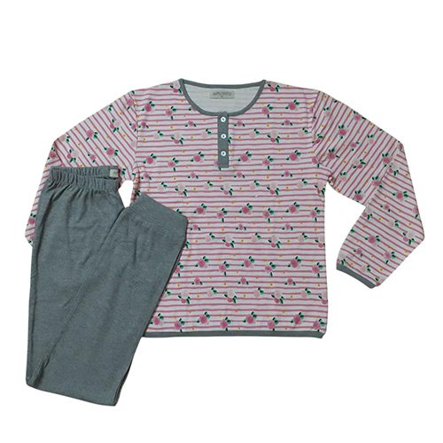Ladies Printed Pyjama Set