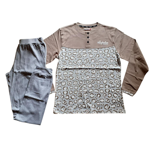 Ladies Modern Pyjama Set - Color: Multicolor