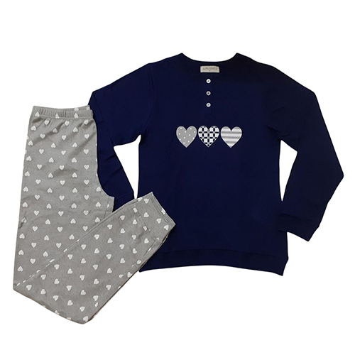 Ladies Modern Pyjama Set - Color: Multicolor