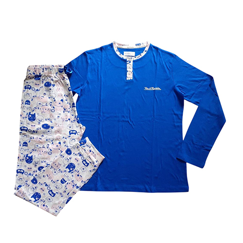 Ladies Designer Pyjama Set - Color: Multicolor