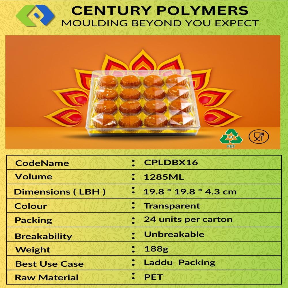 16 cavity big for laddu (CPLDBX16)