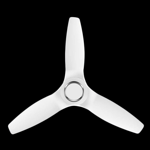 3 Blade Premium Pu Finish Ceiling Fan - Color: White