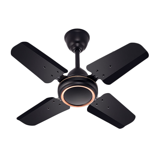4 Blade Black Ceiling Fan