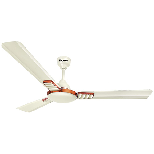 3 Blade White Ceiling Fan - Power Source: Electrical