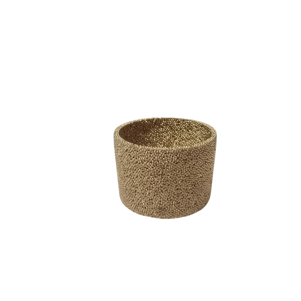 Sintered Bronze Filter Elements - Color: Brown