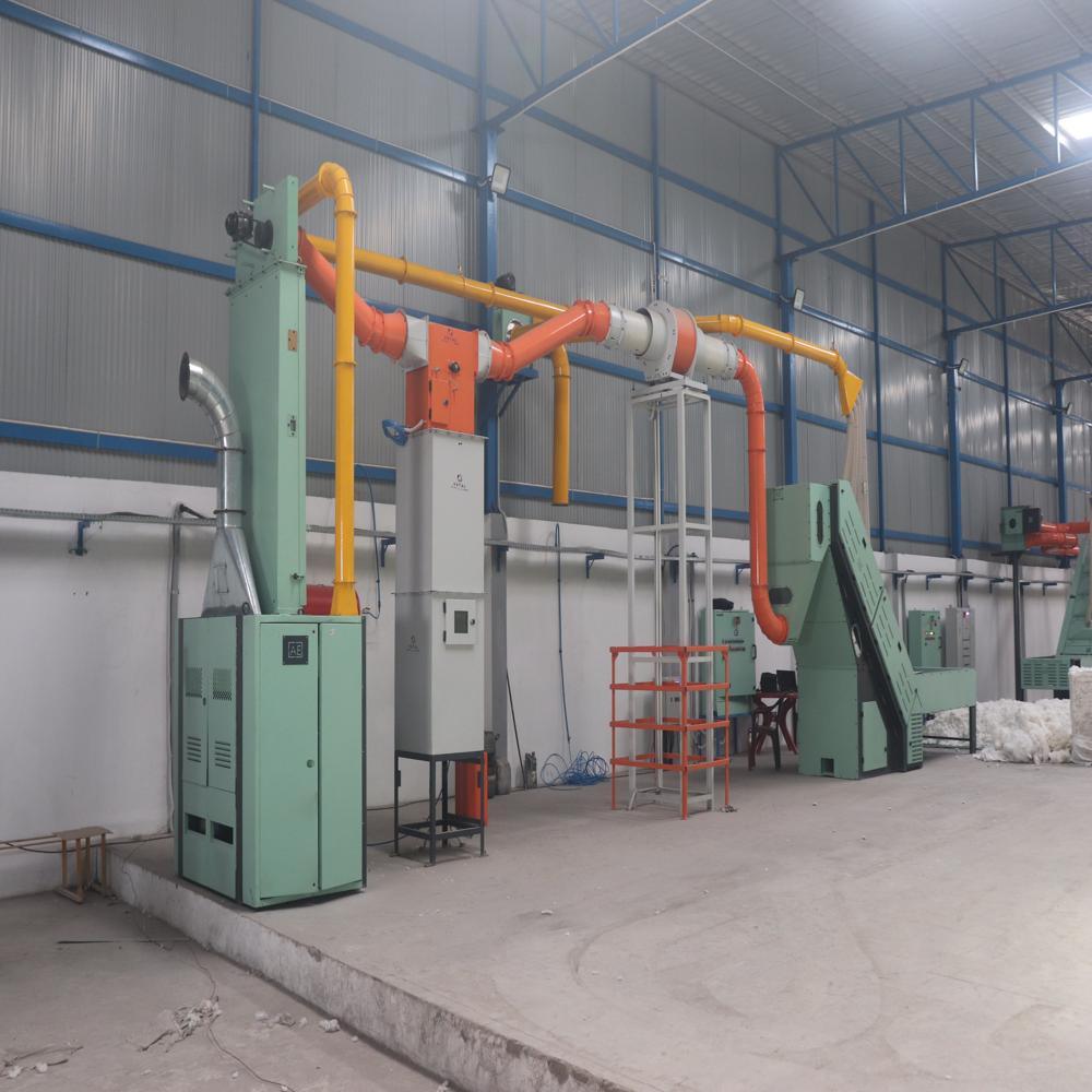 Fully Automatic Absorbent Surgical Cotton Roll Making Machine WITH BLEACHING 