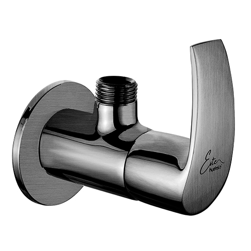 Angle Cock - Metal, Polished Finish | High Quality Bathroom Fitting With Warranty
