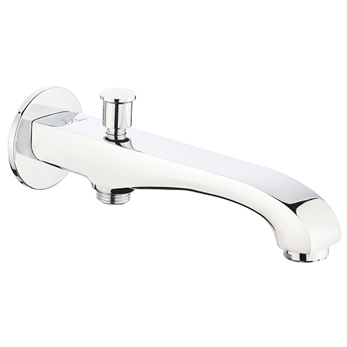 Bath Spout With Button Provision For Hand Shower With Wall Flange - Feature: High Quality